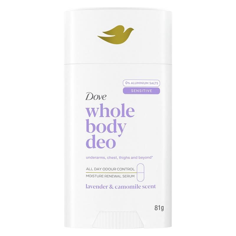 Dove Women Whole Body Deodorant Stick Lavender & Camomile 81g