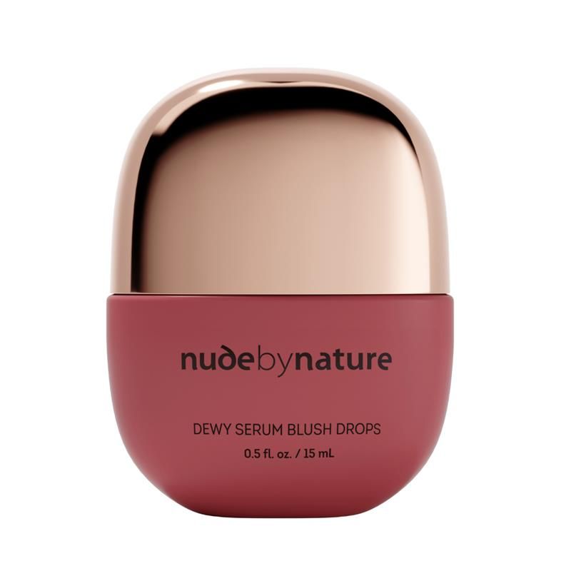 Nude By Nature Dewy Serum Blush Drops 02 Warm Rose 15ml